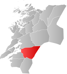 Verdal - Carte