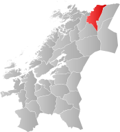 Namsskogan within Trøndelag