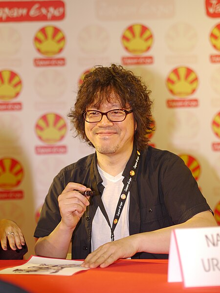 Naoki Urasawa at the 2012 Japan Expo, Paris