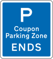 (RP-11) Coupon Parking Zone Ends