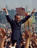 Nixon im Wahlkampf