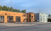 Norton Fire Department and Town Hall Norton Fire Department and Town Hall, Massachusetts.jpg