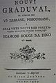 New Gradual (Nouvi Graduvál) – by Mihály Bakos (1789)