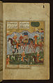 Nur al-Din `Abd al-Rahman ibn Ahmad Jami - Zulaykha Traveling to the Aziz of Egypt, her Future Husband - Walters W64450B - Full Page.jpg
