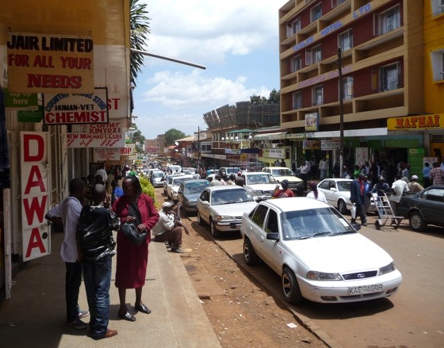 Kiwanja cha Chui Map Locality Nyeri County Kenya