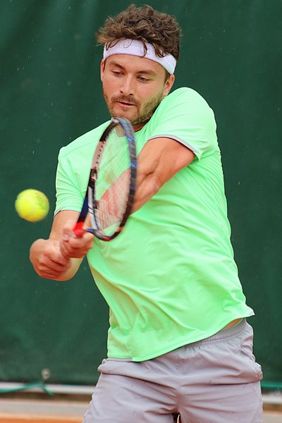 O'Mara at the 2019 French Open