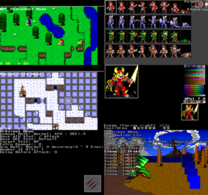 Screenshots of the OHRRPGCE