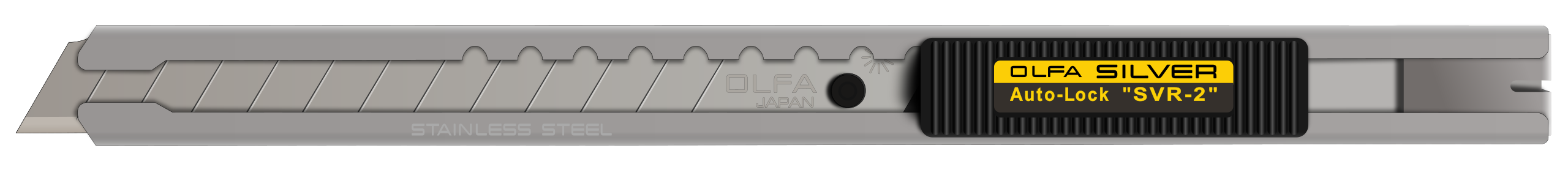 Olfa 9mm SVR-2 Stainless Steel Auto Lock Knife