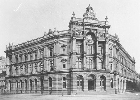 Oberpostdirektion Dresden um 1890