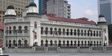 El antiguo edificio del Tribunal Supremo de Kuala Lumpur