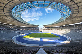 De finale werd gespeeld in het Olympiastadion.