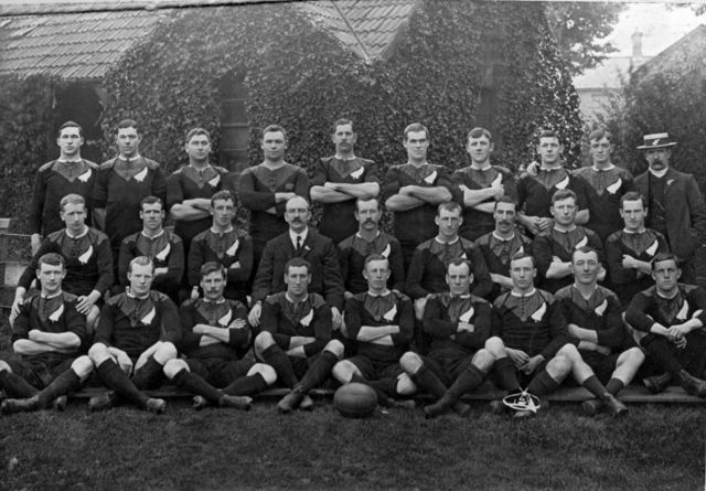 The Original All Blacks that toured the British Isles, France and the United States during 1905–06. The team won 34 of their 35 tour matches.