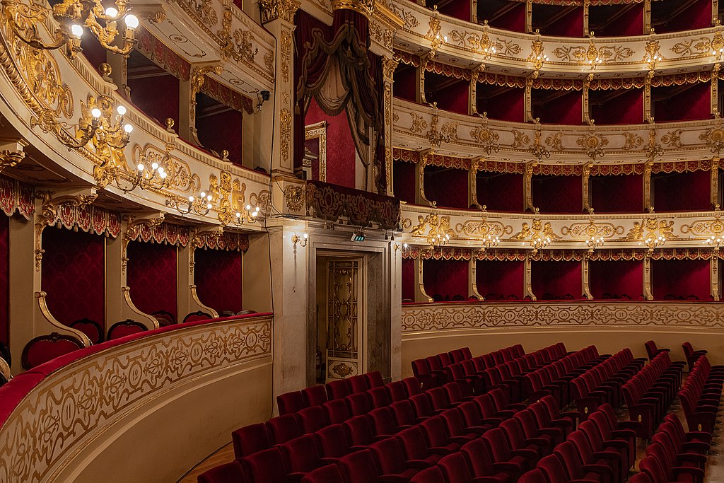 Palchi Centrali Palco Reale Teatro Regio Parma