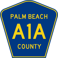 Palm Beach County A1A.svg