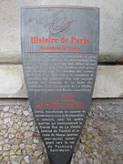Panneau Histoire de Paris « Rotonde de la Villette »