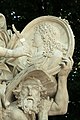 Parc de Versailles, demi-lune du bassin de Neptune, La Renommée du Roi, Domenico Guidi 03.jpg