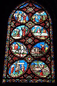 Scènes de la vie du Christ, église Saint-Germain-l'Auxerrois, Paris.