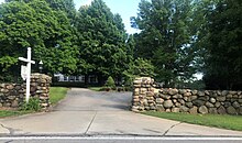 Front entrance James C. Parmelee estate Parmelee estate front entrance.jpg