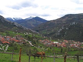 Vista de la localidad de Pelúgano