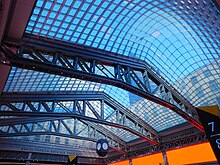 Steel-glass roof in April 2023 Penn Station Glass Roof.jpg