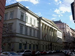 Eyaletin Budapeşte'deki yerel hükümet binası