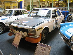 Peugeot 504 TI ganador del Rally Safari de 1975