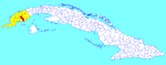 Pinar del Río (Cuban municipal map).png