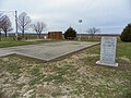 Town and church marker