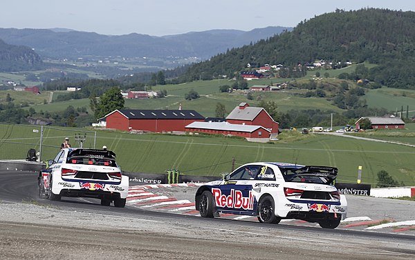 The EKS RX team made their debut with driver-owner Mattias Ekström and Pontus Tidemand racing Audi S1s