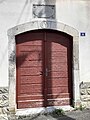 Porte à linteau sculpté XVIIIe, Arudy, Pyrénées-Atlantiques 20200405 141344.jpg