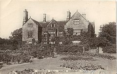کارت پستال Hodroyd Hall ، West Yorkshire ، c1915.jpg