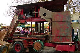 Pressoir mobile pour pommes (Usine Tanvez).