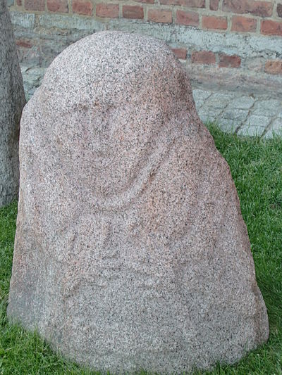 A Prussian Hag – Old Prussian statue, now in Gdańsk, Poland