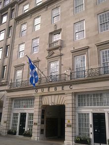 The Quebec Government Office at 59 Pall Mall in London, England Quebec office in London.jpg