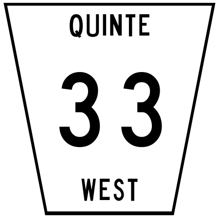 File:Quinte West City Road 33.svg