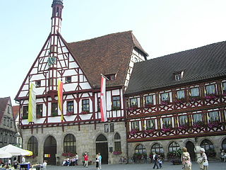 Forchheim Place in Bavaria, Germany