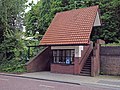 This is an image of rijksmonument number 522017 Kiosk van de ANWB in Beek