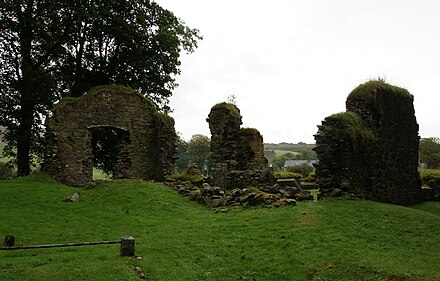 Saddell Abbey, founded by Reginald, a son of Somerled