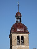 Miniatuur voor Bestand:Saint-Antoine-l'Abbaye - Abbatiale Saint-Antoine - Clocher.JPG