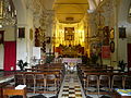 Navata della chiesa di Sant'Antonino martire, Sanguineto, Chiavari, Liguria, Italia