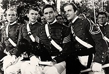 David Bruce as Philip Sheridan, Ronald Reagan as George Armstrong Custer, Errol Flynn as J.E.B. Stuart and William Lundigan