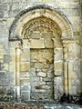 Ancien portail roman du croisillon sud.