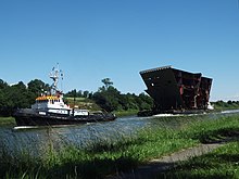 Anthem of the Seas Section in Kiel Canal. Section for Anthem of the Seas in Kiel Canal.JPG