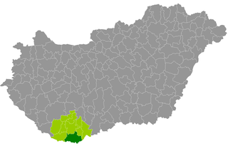 <span class="mw-page-title-main">Siklós District</span> Districts of Hungary in Baranya