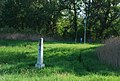 Granični obelisk u blizini tromeđe Mađarske, Slovačke i Ukrajine