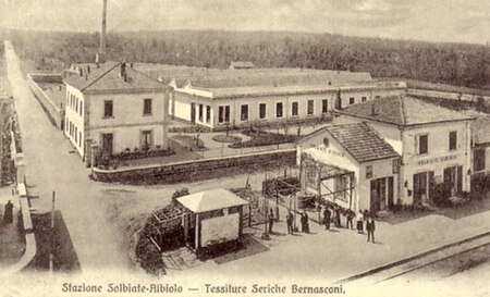 Solbiate Albiolo railway station