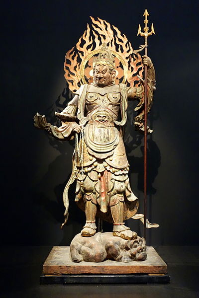 File:Standing Komoku Ten (Virupakusa), Heian period, 12th century 