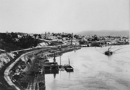 View from River Terrace c.1895