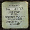 Stolperstein.Weißensee.Charlottenburger Strasse 141.Martha Less.0902.jpg