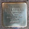 Stolperstein Am Günthersbrunnen 2 Emma Strauss